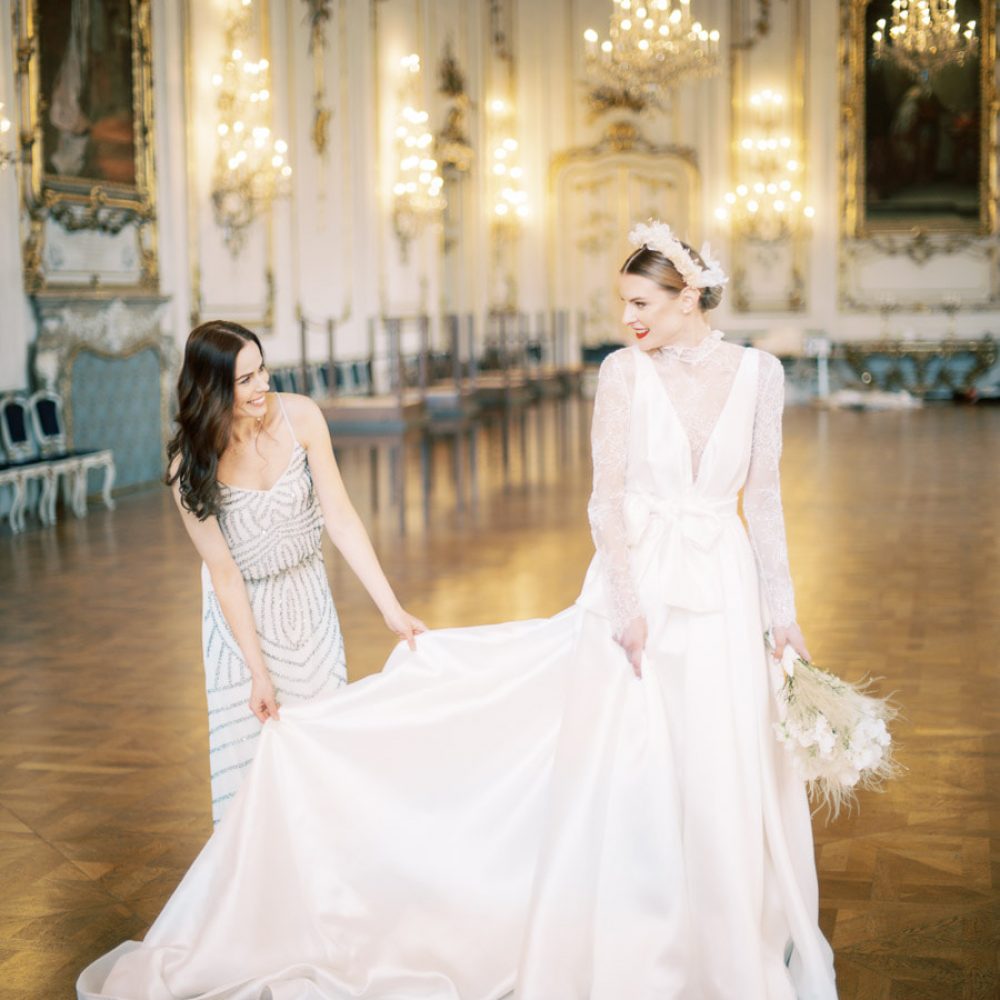 Svatba na zámku v Kroměříži, design připravila Svatební agentura Sweet & Chic, Kristýna Kleslová