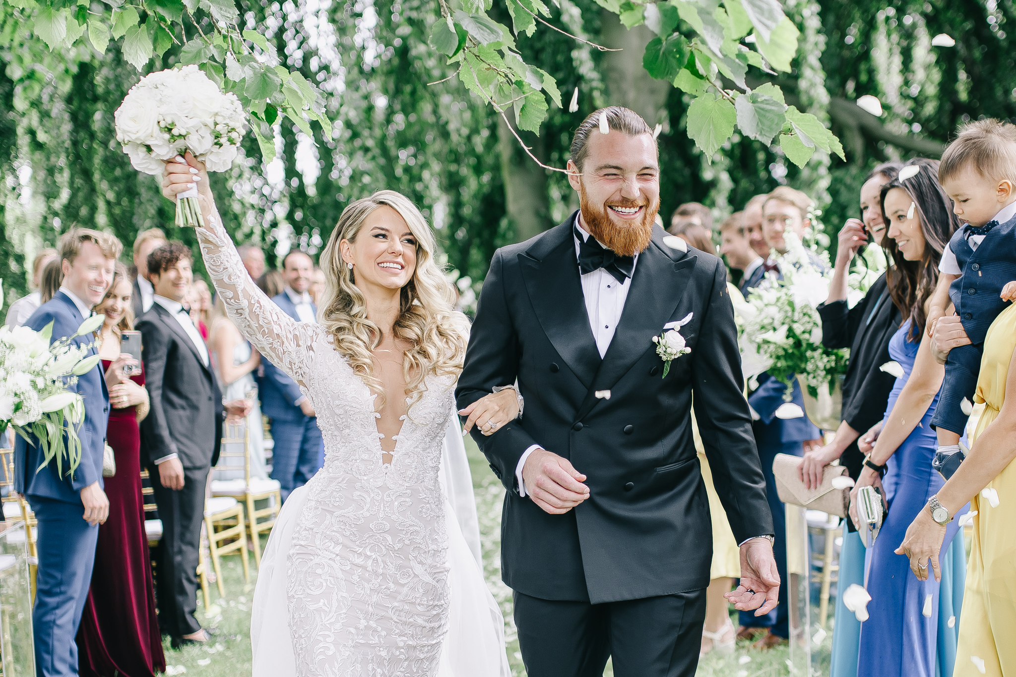 Adéla & Liam – wedding at Chateau Niměřice, Sweet & Chic