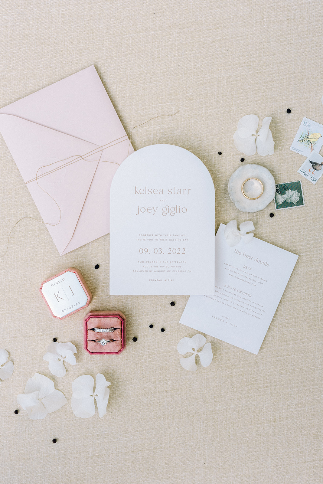 KELSEA & JOEY – wedding at Augustine Hotel Prague, Sweet & Chic