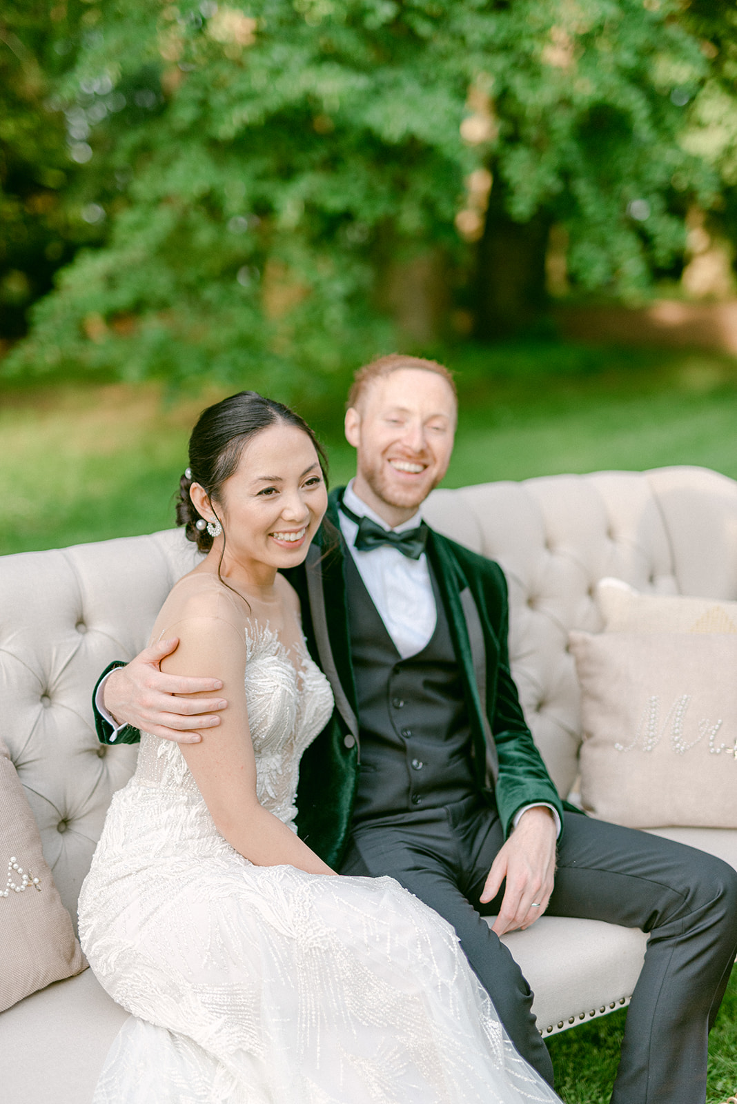 Jana & Jonathan – svatba Zámek Ratměřice, Sweet & Chic