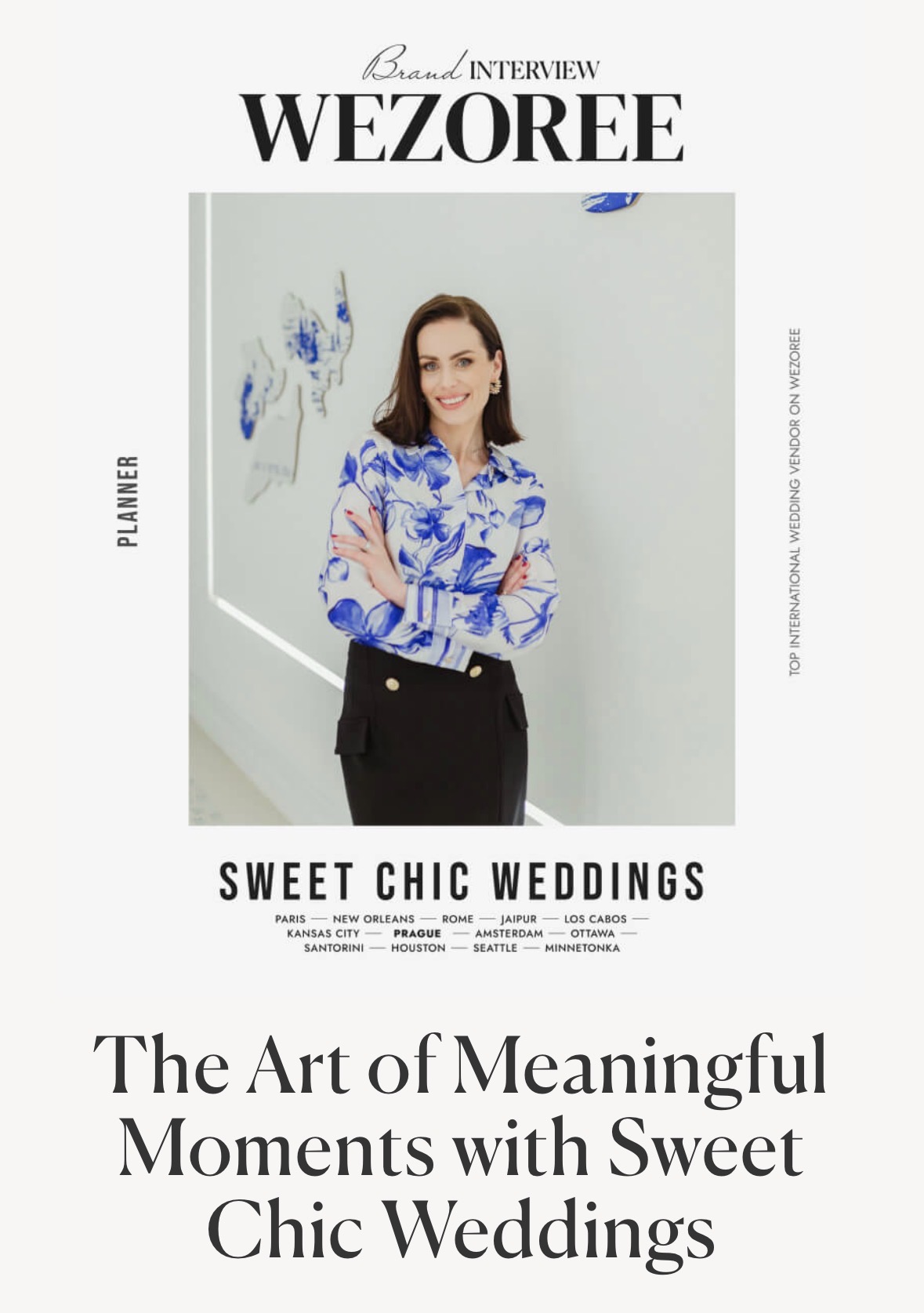 CZECH WEDDING PLANNER KRISTYNA KLESLOVA TOP 5
