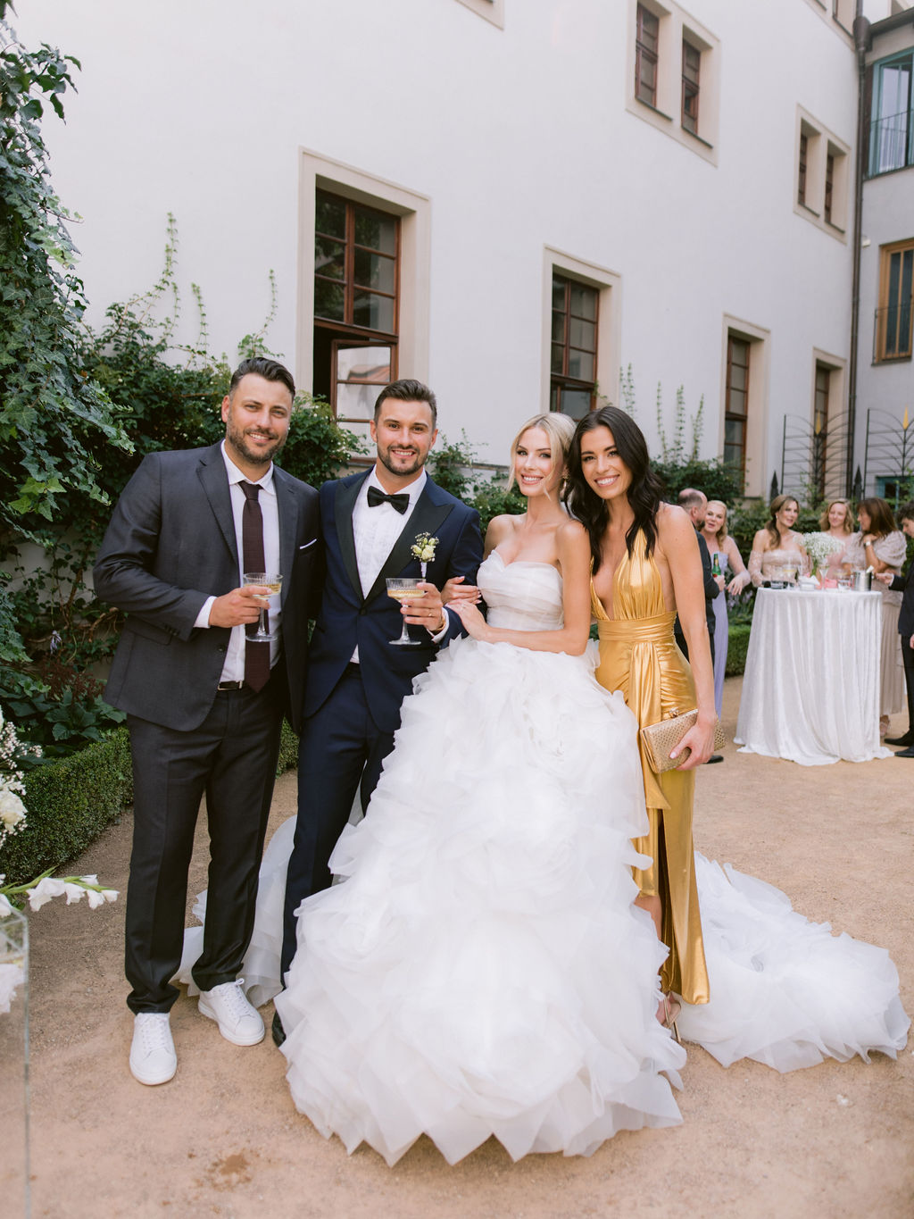 Sára & Petr – wedding at Augustine Hotel Prague, Sweet & Chic