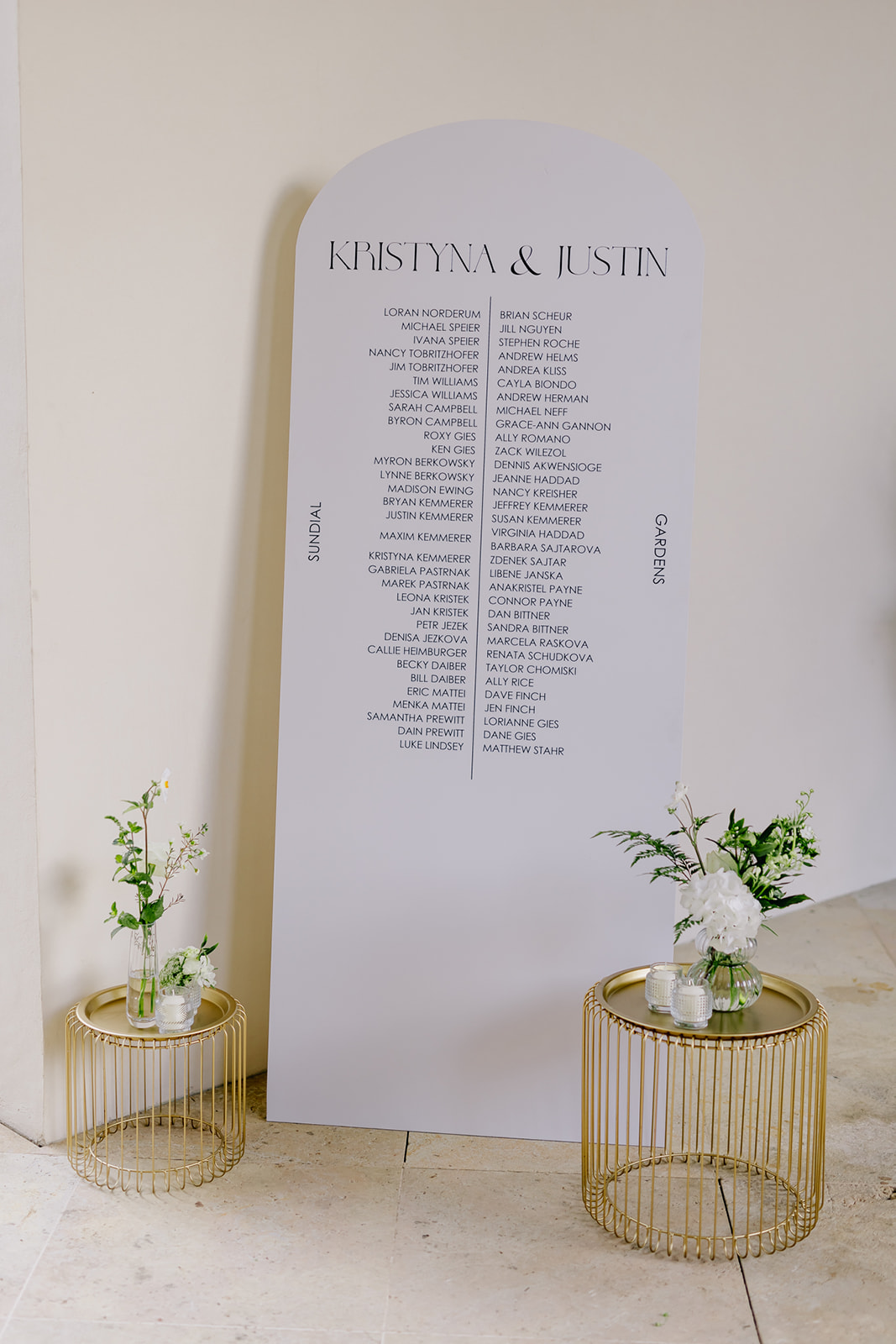 Kristýna & Justin – wedding at Ledebourg Garden, Sweet & Chic