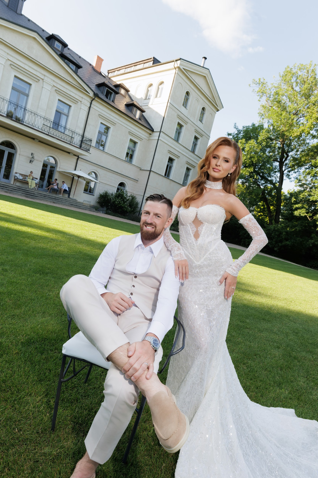 Dominika & Filip – svatba Chateau Mcely, Sweet & Chic
