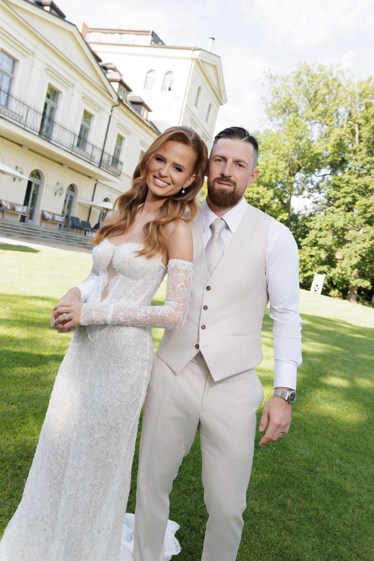 Dominika & Filip – svatba Chateau Mcely, Sweet & Chic