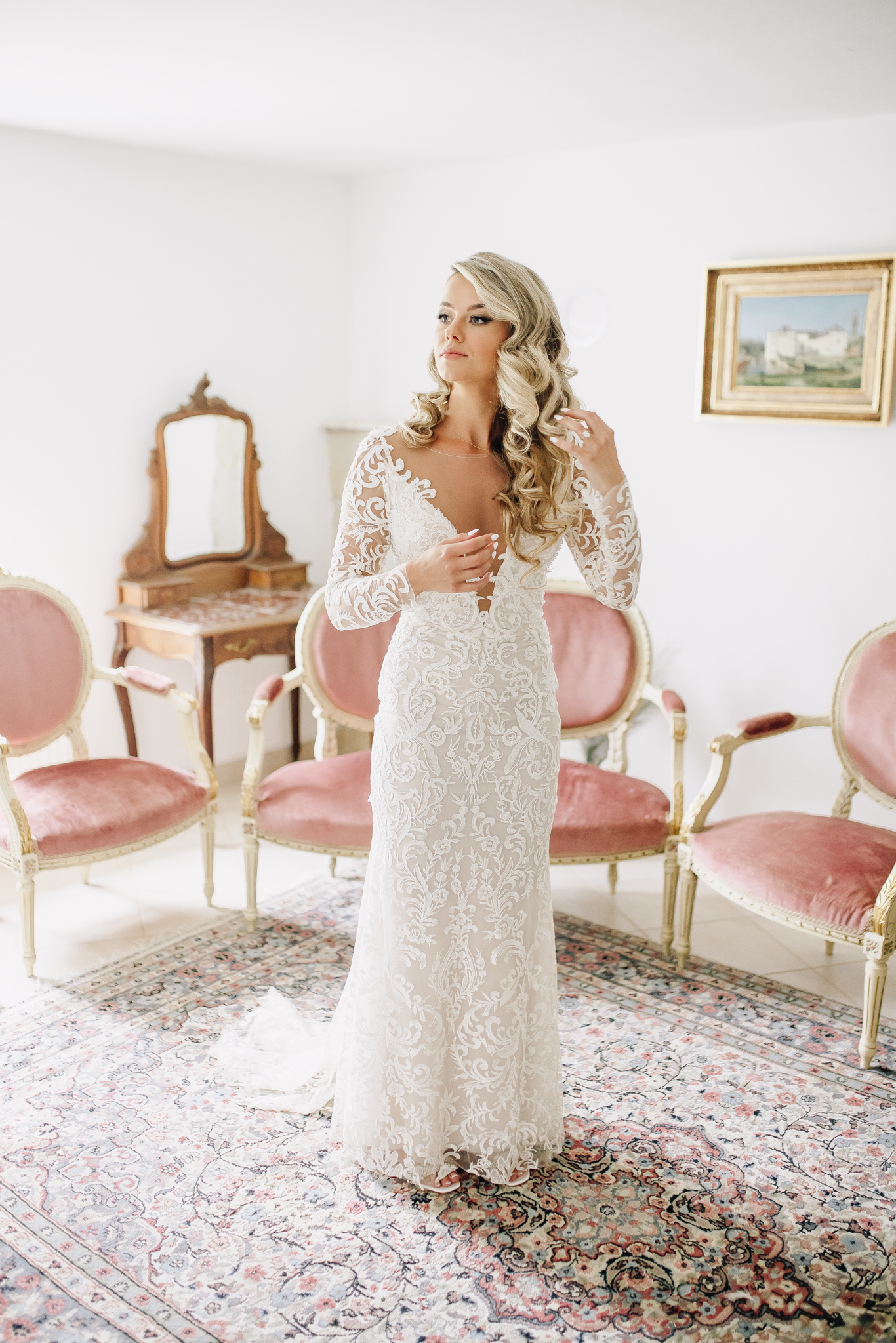 Adéla & Liam – wedding at Chateau Niměřice, Sweet & Chic