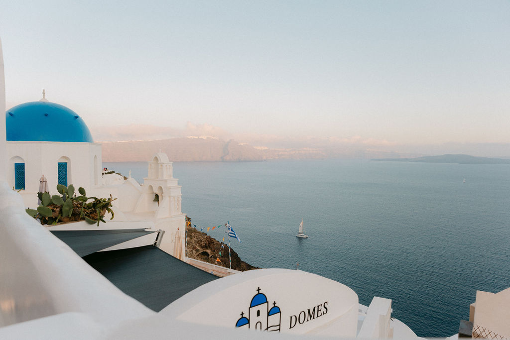 Svatba na Santorini, Santorini, Řecko, Sweet & Chic