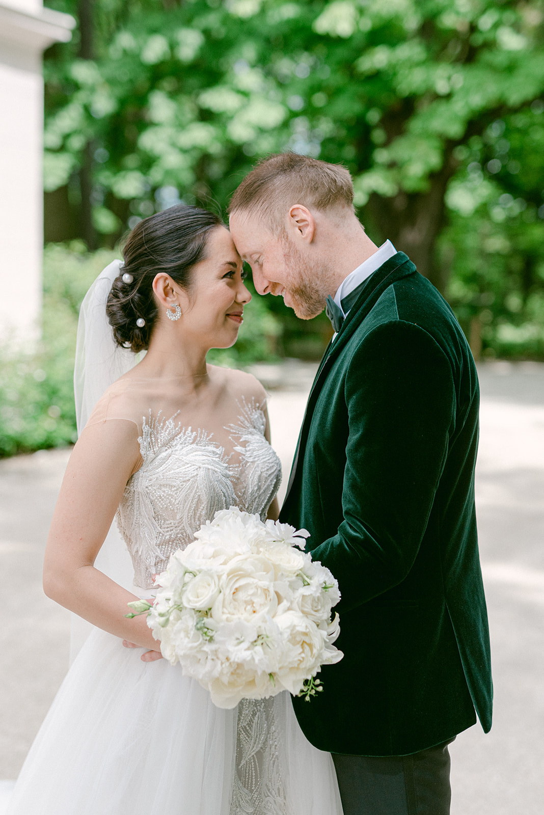 Jana & Jonathan – svatba Zámek Ratměřice, Sweet & Chic