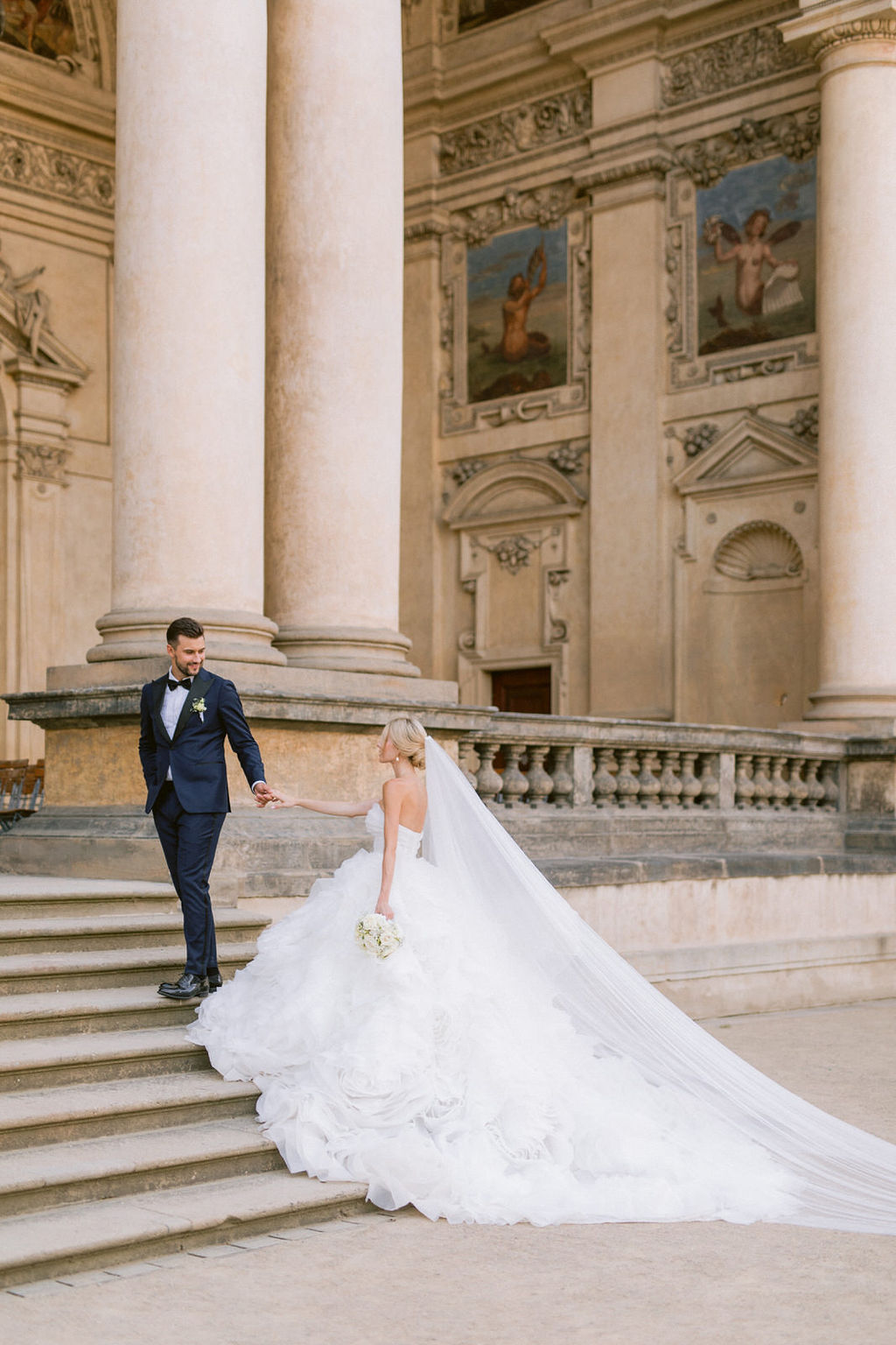 Sára & Petr – wedding at Augustine Hotel Prague, Sweet & Chic